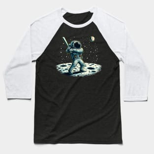 Baseball Novelty Astronaut Funny Baseball Baseball T-Shirt